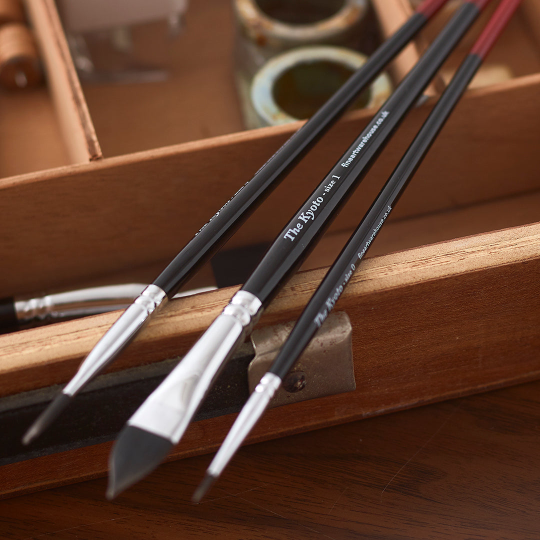 New The Kyoto Artist Brush Set of 7