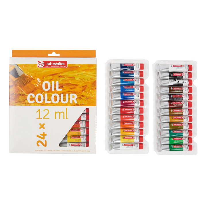 TALENS ART CREATION Oil colour set | 24 x 12 ml